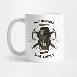 Travel Far and Wide Mug